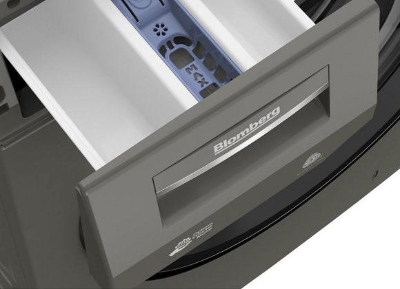 Blomberg LWF28442G 8kg 1400 Spin A+++ Washing Machine - Graphite