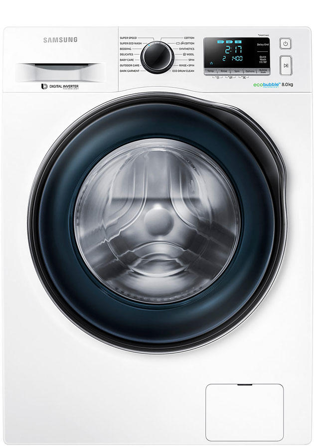 Samsung WW80J6410CW 8Kg 1400 Spin Washing Machine