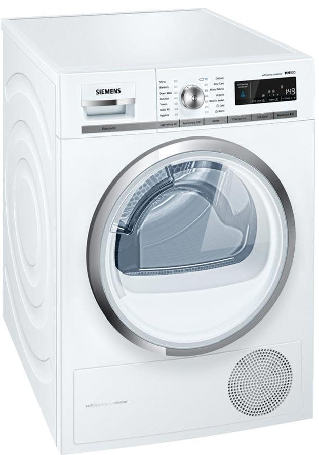 Siemens WT47W590GB 8Kg Heat Pump Condenser Tumble Dryer