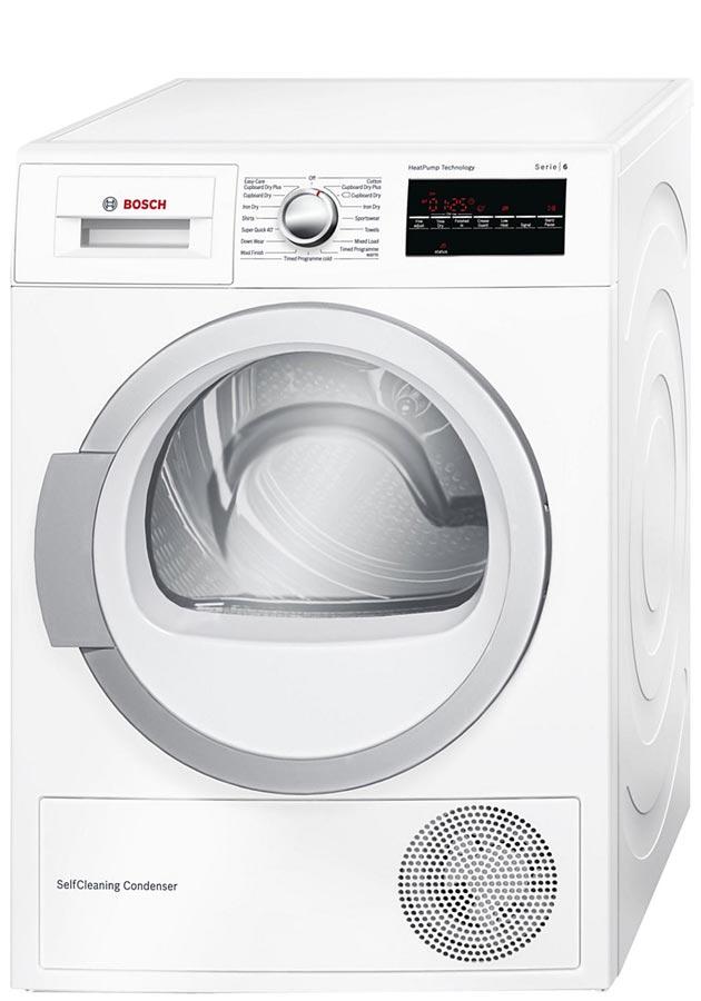 Bosch WTW85491GB 8Kg Heat Pump Condenser Tumble Dryer