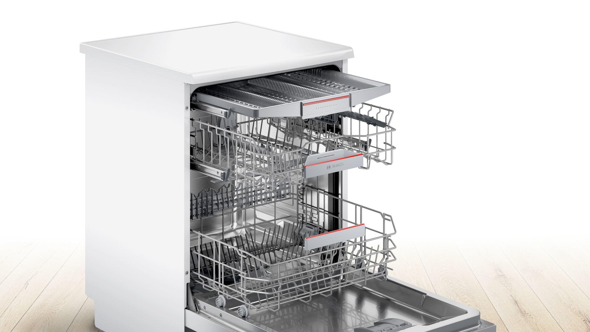 Bosch Serie 4 SGS4HCW40G 60cm Standard Dishwasher | White
