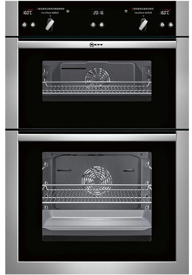 Neff U16E74N5GB Built-In Electric Double Oven