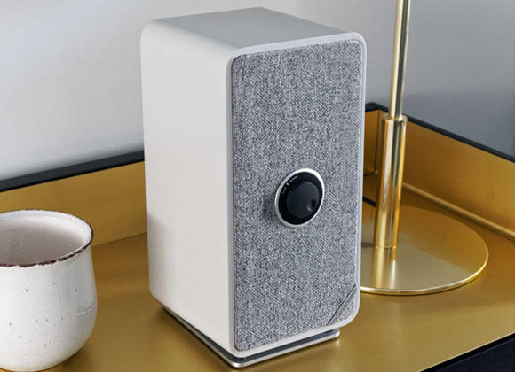 Ruark Audio MRx Bluetooth Connected Wireless Speaker System in Soft Grey