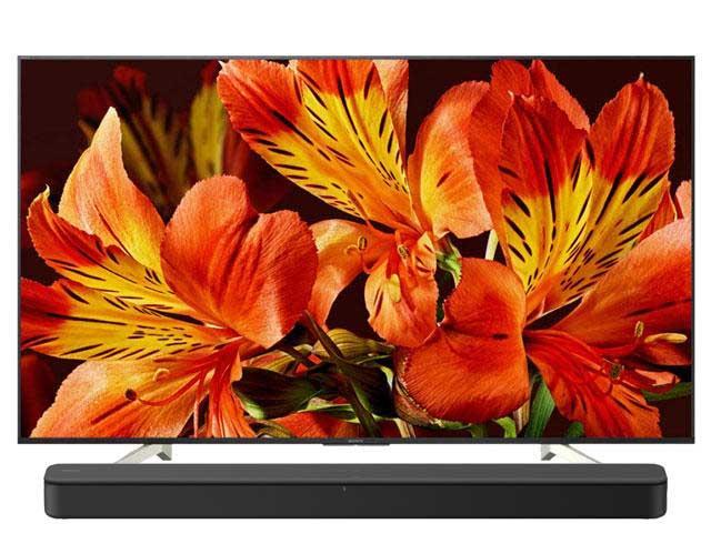 Sony Bundle: KD75XF8596 TV + FREE HT-SF150 Soundbar