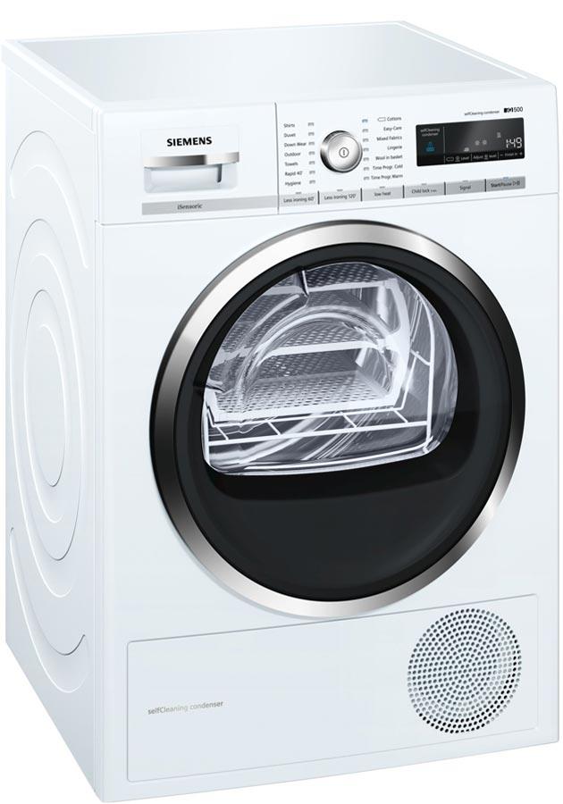 Siemens iQ500 WT47W591GB 9Kg Home Connect Heat Pump Condenser Tumble Dryer