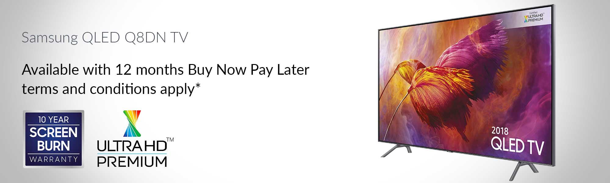 Samsung QE55Q8DN 55 inch QLED Ultra HD Premium HDR 1500 Smart TV