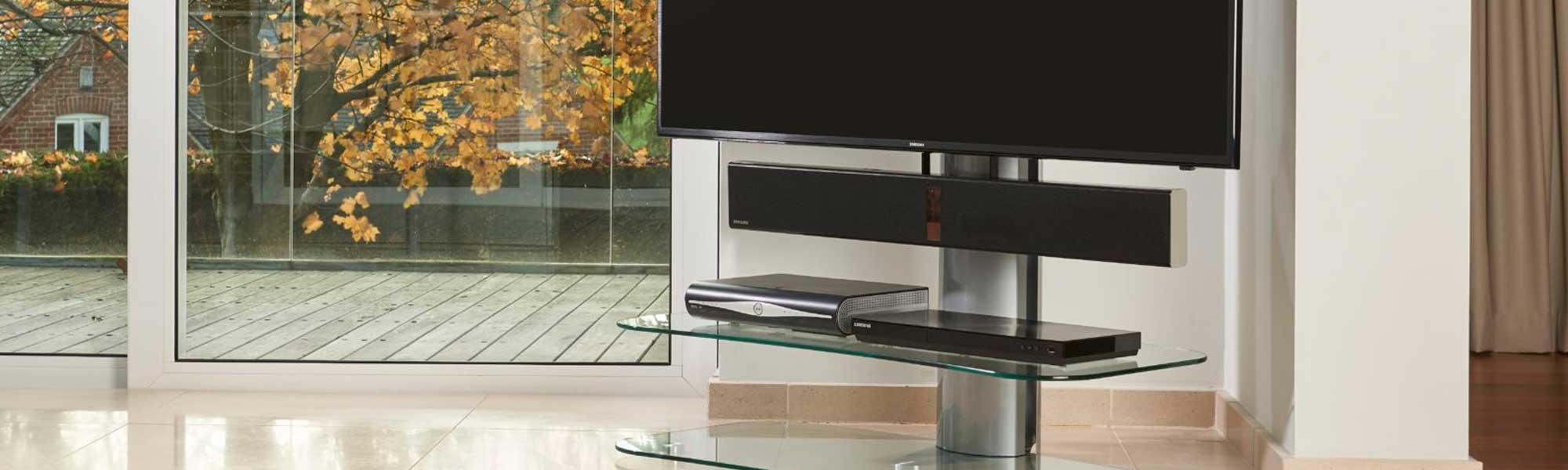 Off The Wall ARC ST 800 TV Stand with TV Bracket - Grey