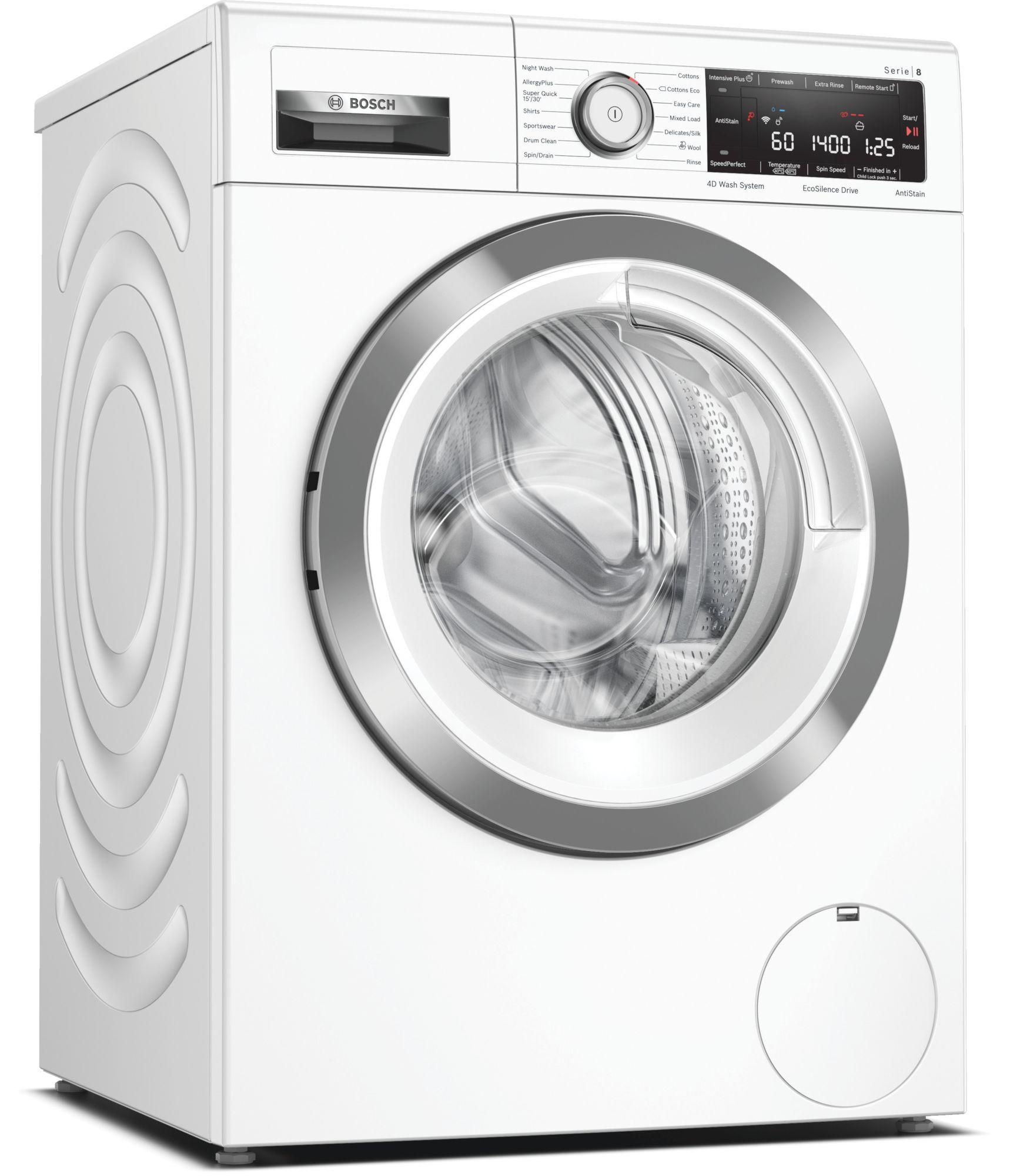 Bosch Serie 8 WAV28MH9GB 9Kg 1400 Spin A+++ Washing Machine