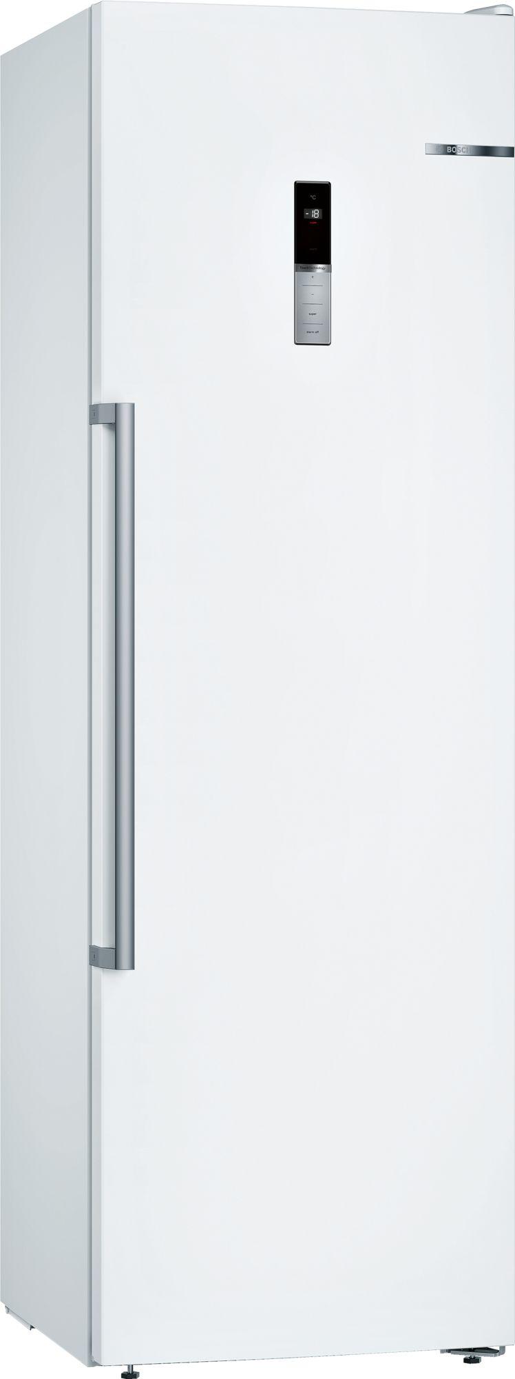 Bosch Serie 6 GSN36BWFV 60cm 242 Litre A++ Frost Free Tall Single Door Freezer | White