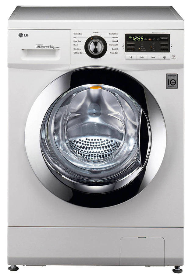 LG F1496TDA 8Kg 1400 Spin Washing Machine