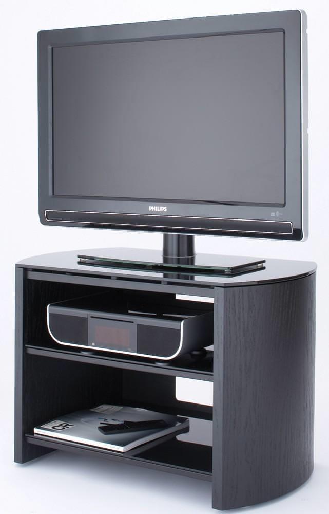 Alphason FW750-BV Finewoods TV Stand in Black Oak