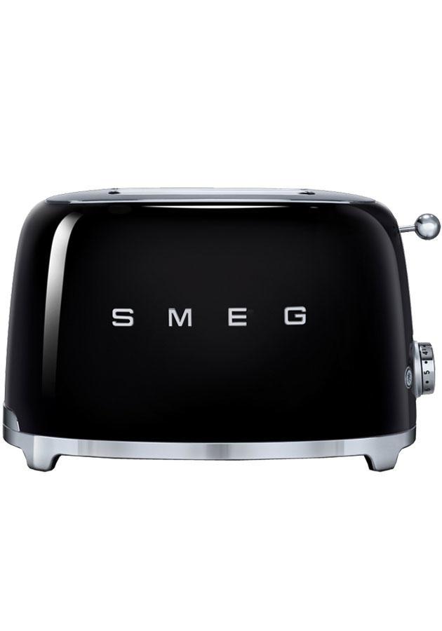 Smeg 50's Retro TSF01BLUK 2 Slice Toaster in Black