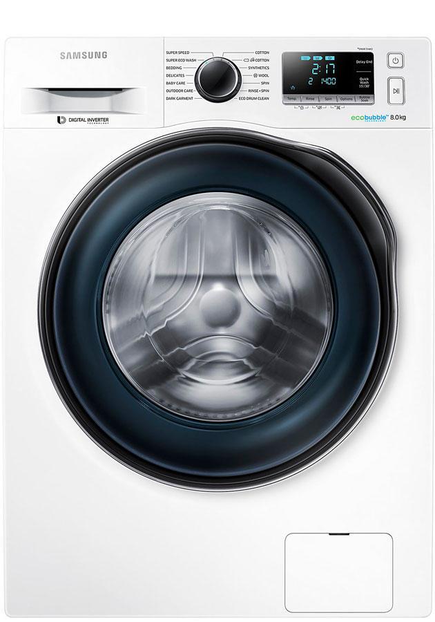 Samsung WW80J6410CW 8Kg 1400 Spin Washing Machine