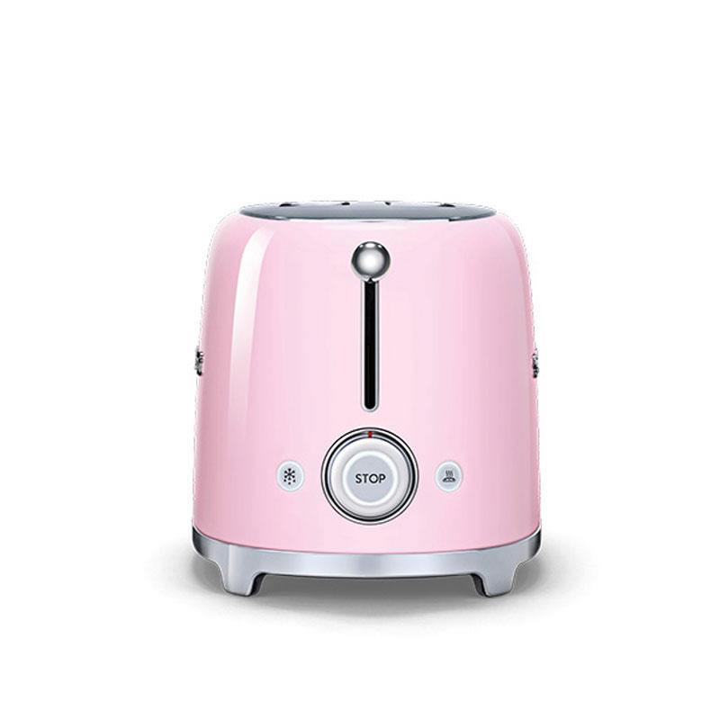 Smeg TSF01PKUK Retro 2 Slice Toaster - Pink