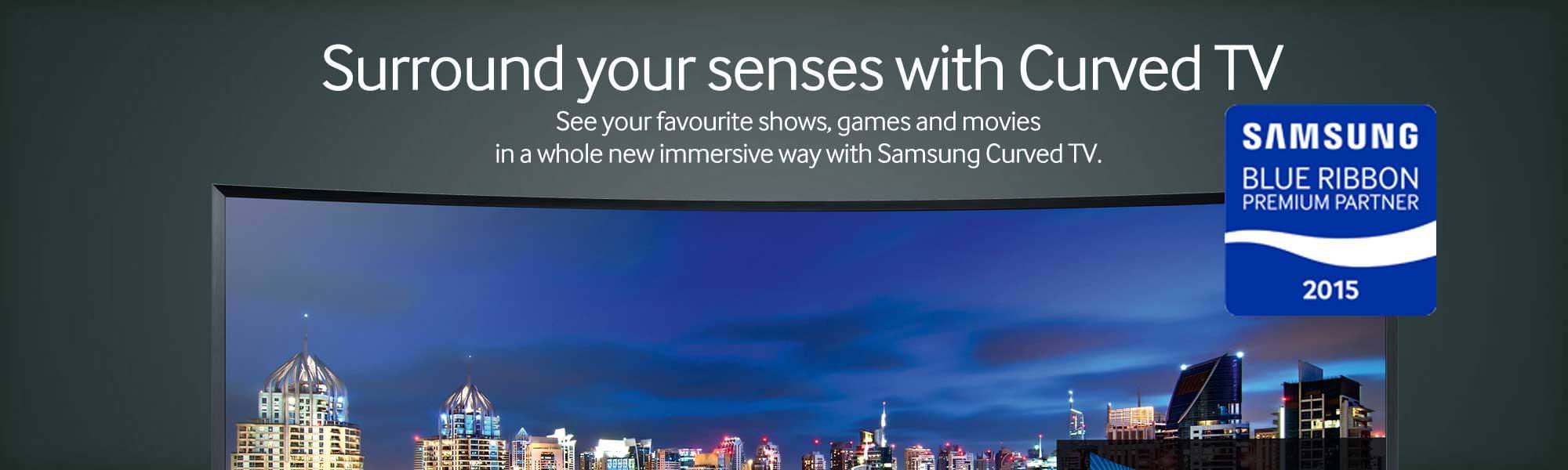 Samsung UE55JU7500 55" 4K Ultra HD Curved TV