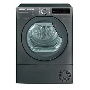 Hoover HLXC8TRGR 8kg Condenser Tumble Dryer - Graphite