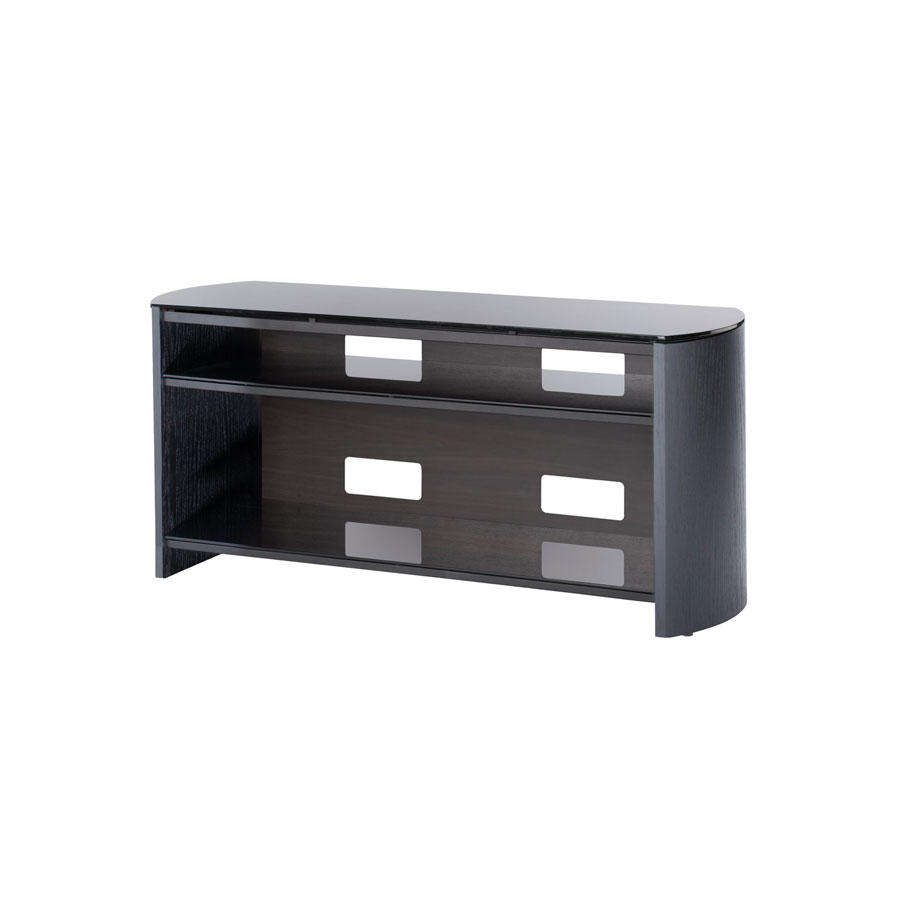 Alphason FW1100-BV Finewoods TV Stand in Black Oak
