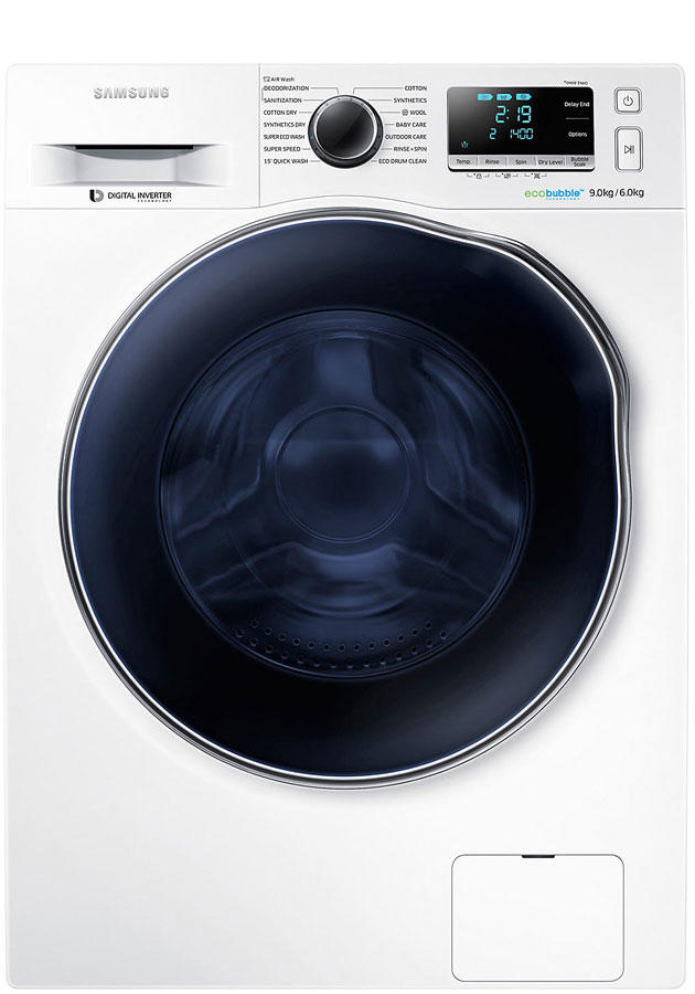 Samsung WD90J6410AW 9Kg 1400 Spin Washer Dryer