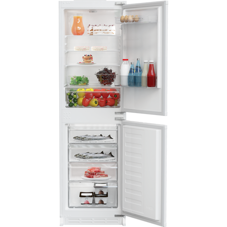 Click to view product details and reviews for Zicsd355 54cm Integrated 50 50 Combi Fridge Freezer White.