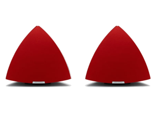Bang & Olufsen BeoLab 4 Active Loudspeakers Pair - Red