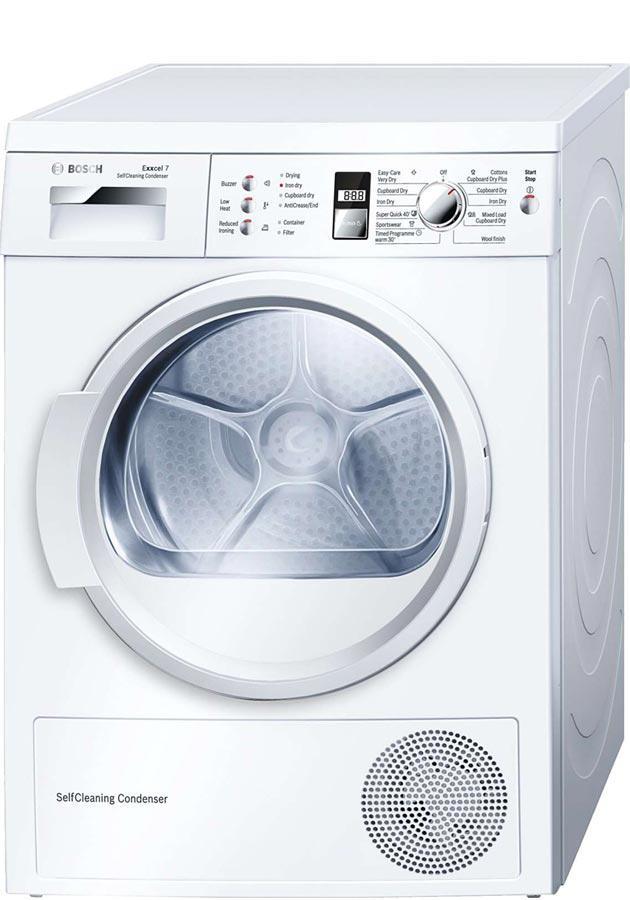 Bosch Serie 6 WTW863S1GB 7Kg Heat Pump Condenser Tumble Dryer