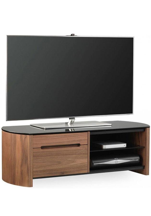 Alphason FW1100CB-W Finewoods Cabinet TV Stand in Rich Walnut