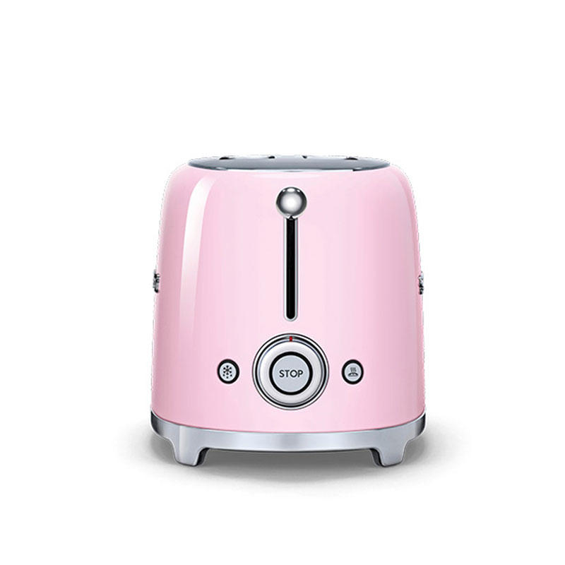Smeg TSF01PKUK Retro 2 Slice Toaster - Pink