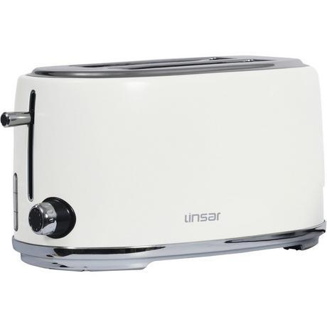 Linsar KY832WHITE 4 Slice Toaster - White
