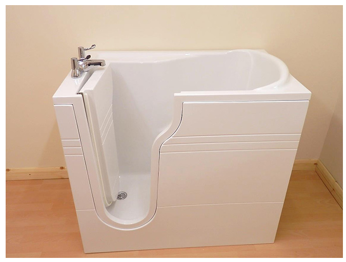 Eris LH Sit Down Walk In Spa Bath 1270 mm
