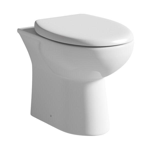 Moods Naples Back To Wall Toilet with Soft Close Seat