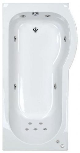 RH Concept 11 Jet P Shape Bath | Free Light