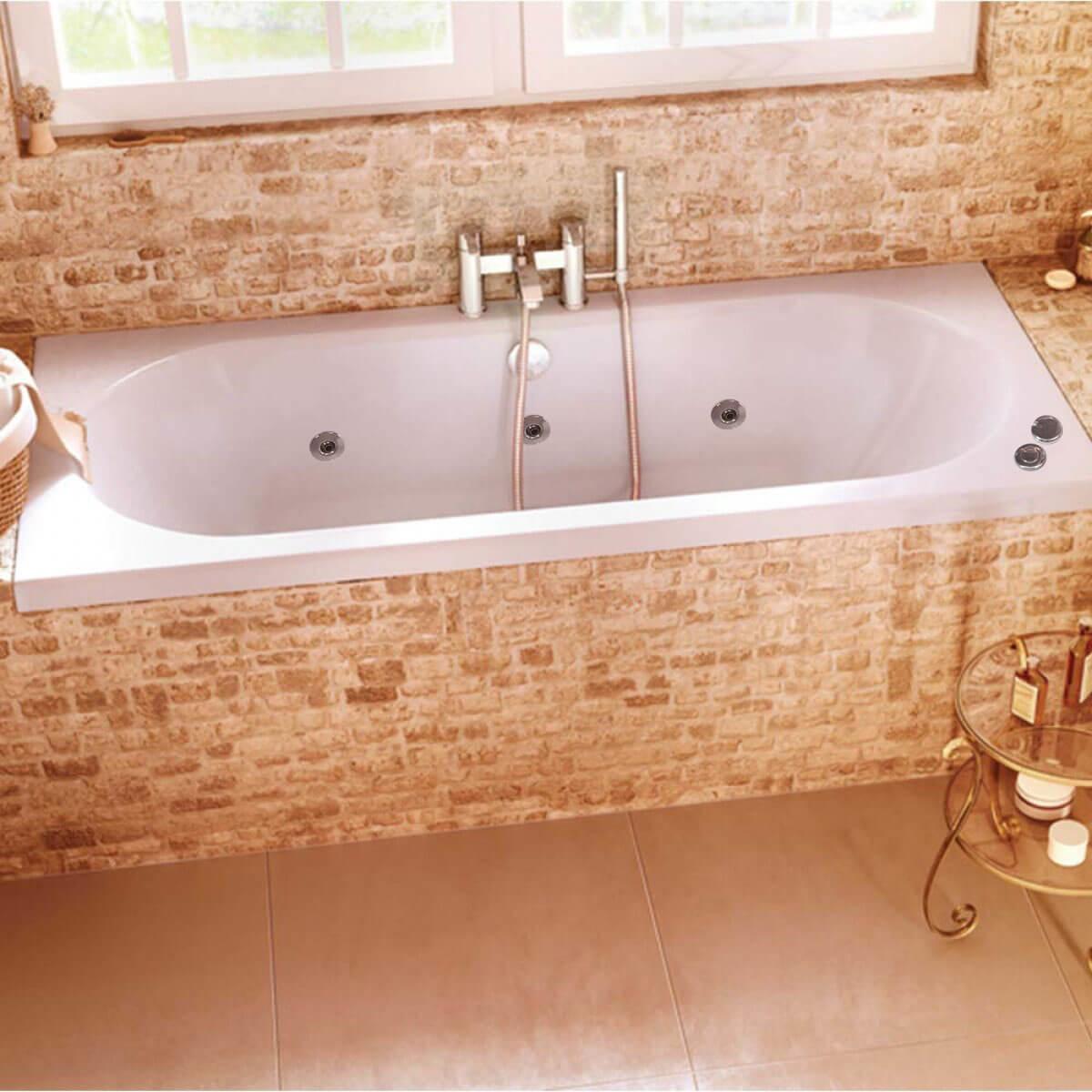 Cleargreen Verde 14 Jet Whirlpool Bath - 8 Sizes Available