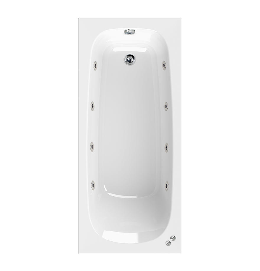 Aquaestil Mercury 8 Jet Whirlpool Bath