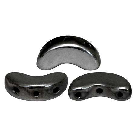 Arcos Puca Beads 10g - Jet Hematite