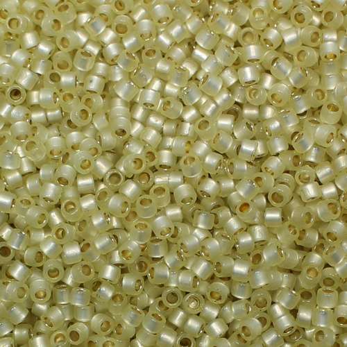 Toho Treasure Size 11 5g - PF Silver Lined Milky Jonquil