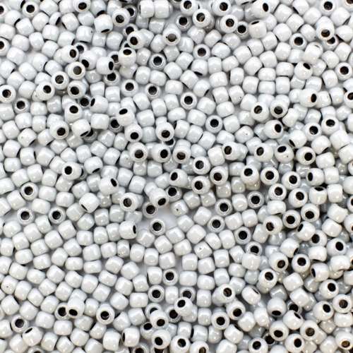 Toho Size 11 Seed Beads 10g - Pearl Grey