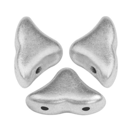 Helios Puca Beads 10g - Mat Silver Aluminium