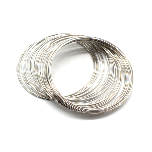 Steel Memory Wire 50mm - 15 Loops