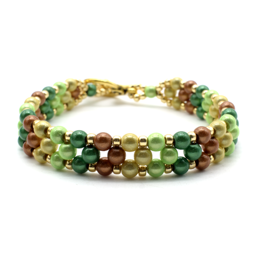 RAW Miracle Bracelet Makes 4 earth bracelet making kit — DIY set with beads and instructions for creating handmade jewelry