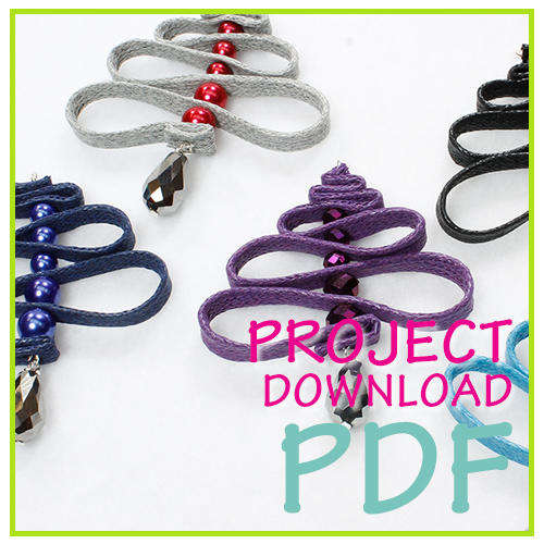 Waxed Flat Cord Ribbon Christmas Decoations Instruction Download