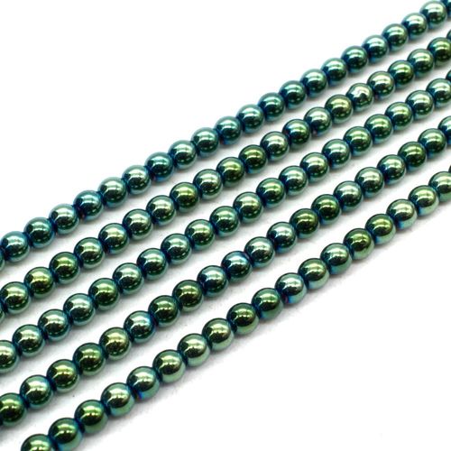 3mm hematite beads — for jewelry making, crafting, and beadwork projects