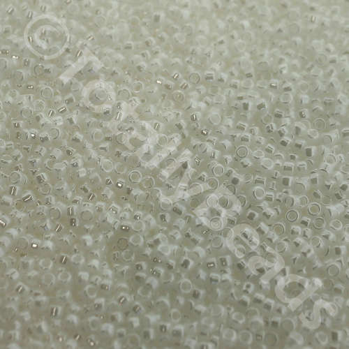Toho Size 15 Seed Beads 10g - Opaque Luster White
