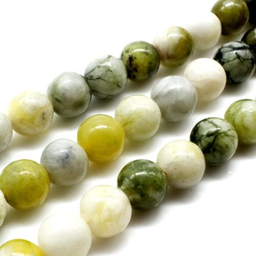 8mm resin druzy bead round 8mm 15" inch — sparkling cabochon-style stone ideal for jewelry making, pendants, and craft designs