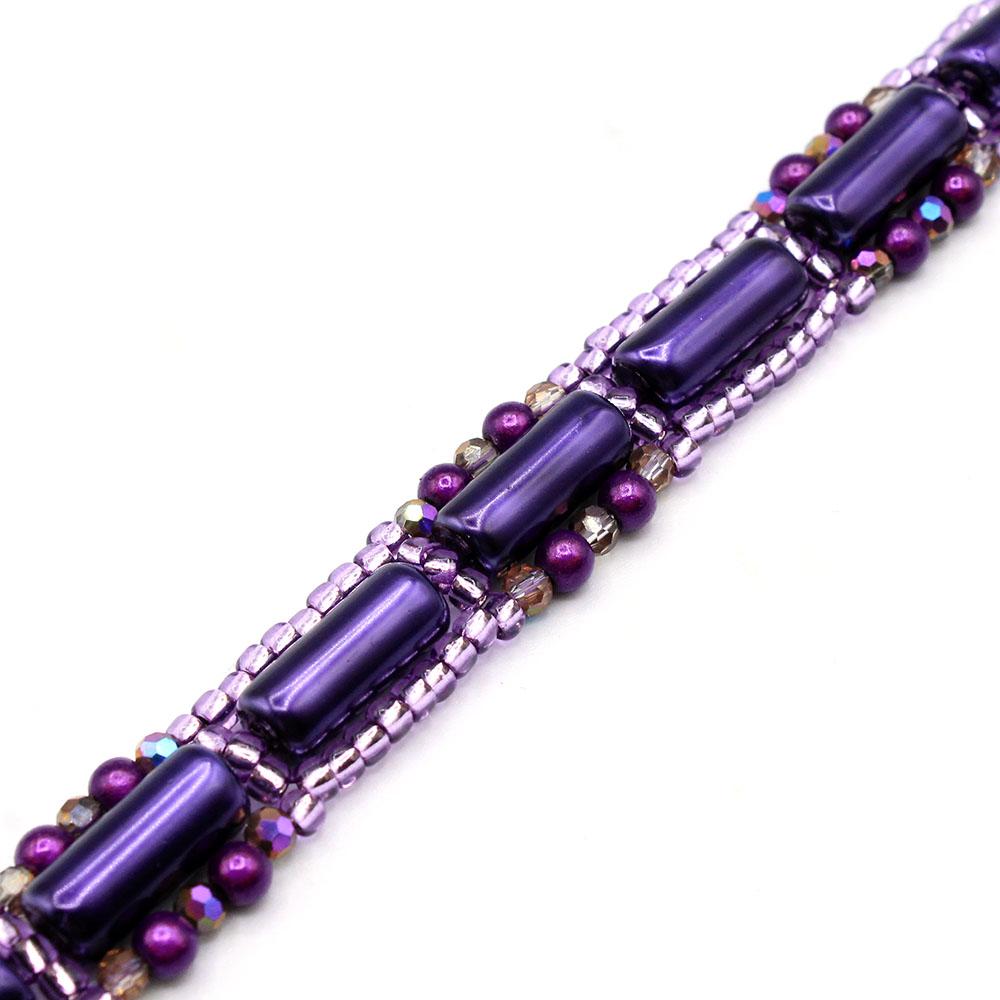 Phoebe Bracelet copper grape bracelet making kit — DIY set with beads and instructions for creating handmade jewelry