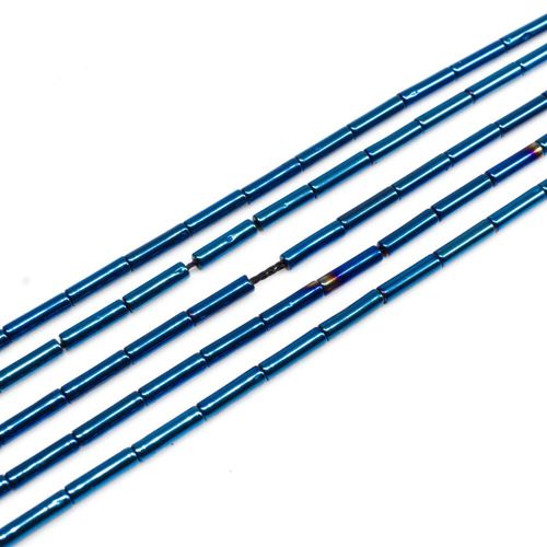 2x8mm hematite beads — for jewelry making, crafting, and beadwork projects