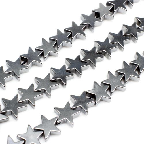 8mm hematite beads — for jewelry making, crafting, and beadwork projects