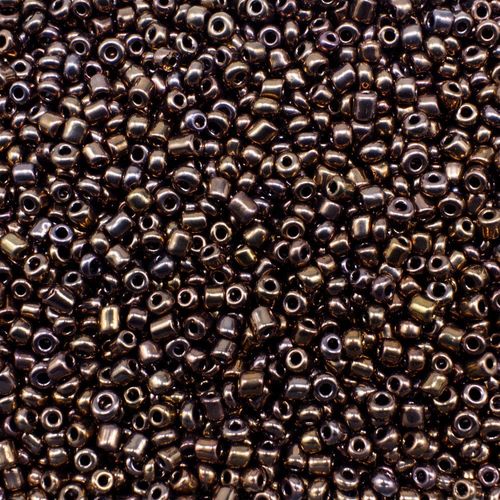 Seed Beads Coffee Size 8 100g 3mm for jewellery making