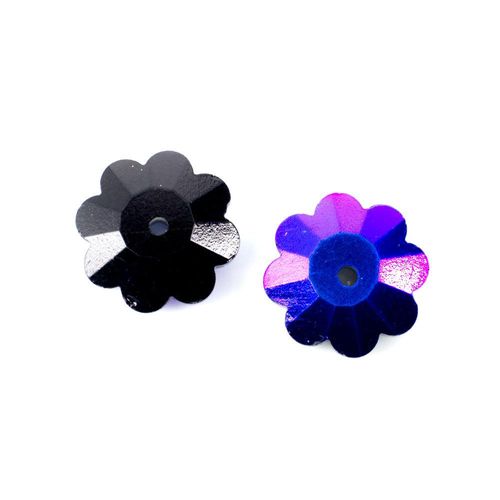 12mm resin Rivoli stone 12mm — faceted round crystal-style cabochon ideal for jewelry making, settings, and crafts