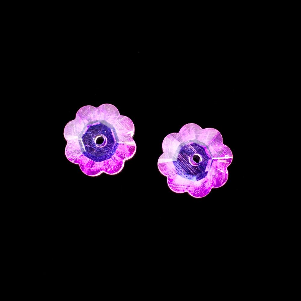 8mm resin Rivoli stone 8mm — faceted round crystal-style cabochon ideal for jewelry making, settings, and crafts