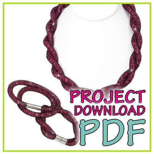 Sparkle (Twist) Necklace - Download Instructions